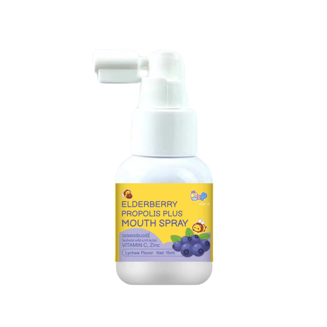 OZ-P Elderberry Propolis Plus Mouth Spray 15 ml